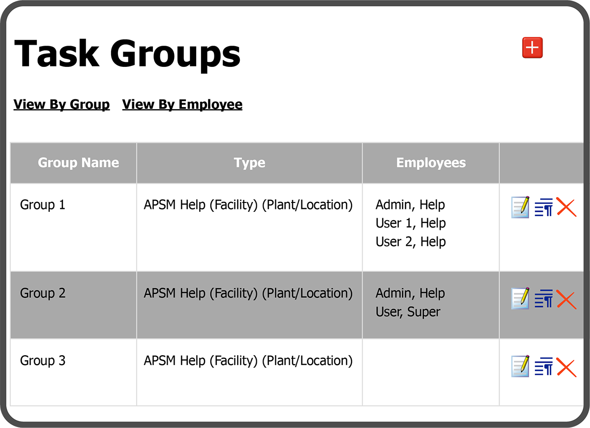 Add Employee Group