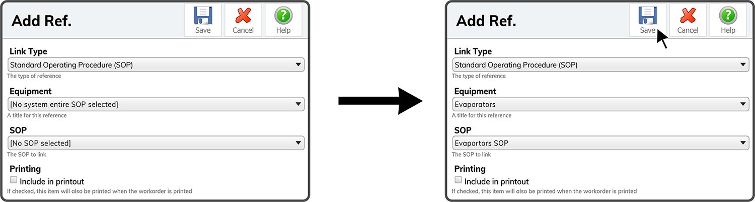 Reference Link Type - Standard Operating Procedure (SOP)